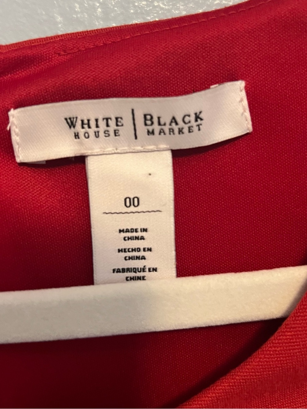 White House Black Market Classic Red Cap-Sleeve Sheath Dress - Picture 3 of 3